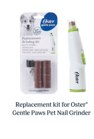 Oster Gentle Paws Pet Nail Grinder Replacement Bands Accessory Kit for Dog and Cats